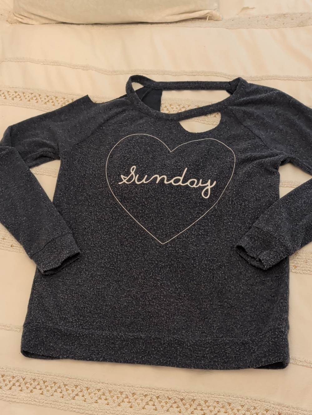 Chaser 'Sunday' Heart Sweater